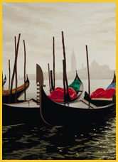 Gondolas on the Grand Canal