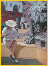 Tourist and the Tabby