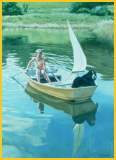 Boy with Dog